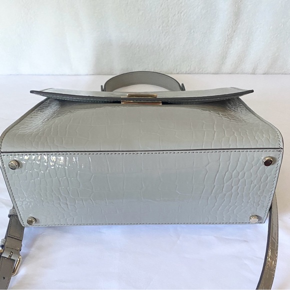 NWOT Kate Spade croc embossed satchel/crossbody - Picture 4 of 6